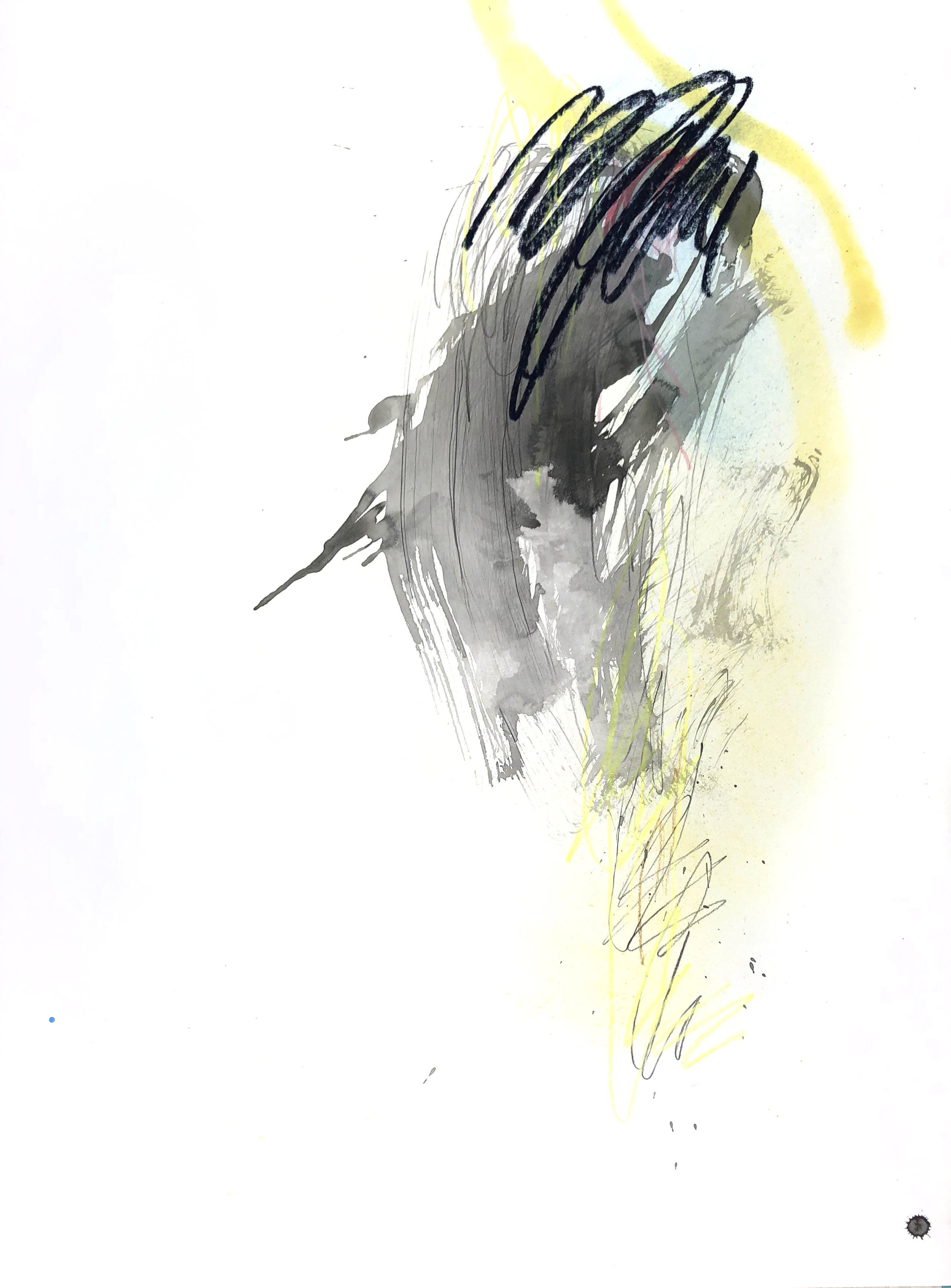 Abstract drawing by Melissa McGill