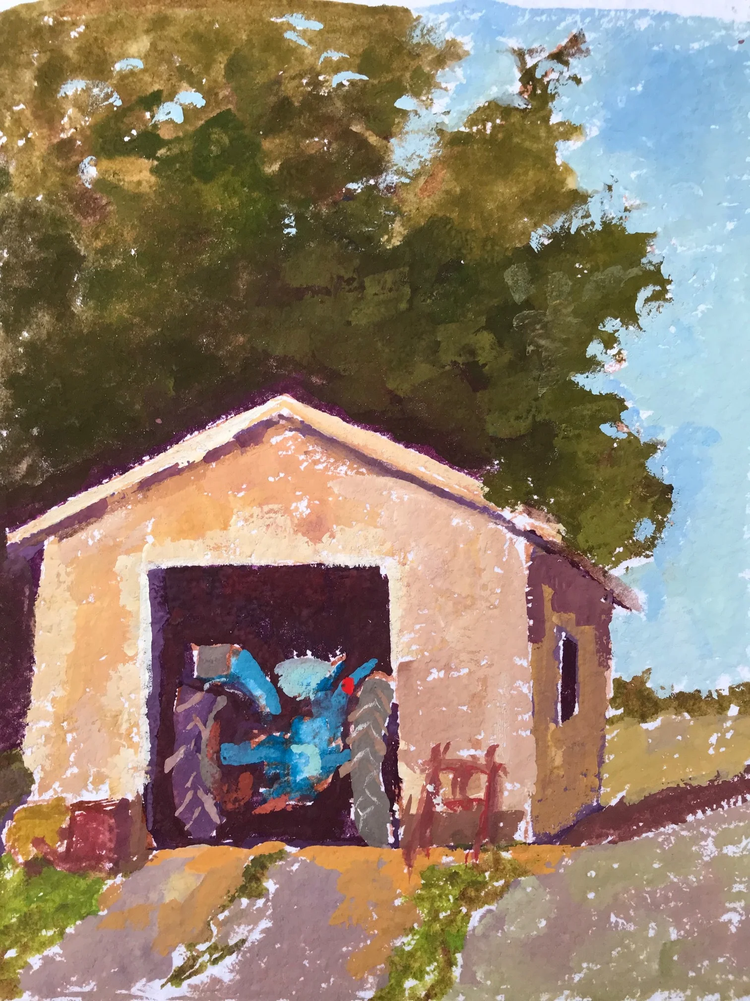 "Tuscan Tractor"