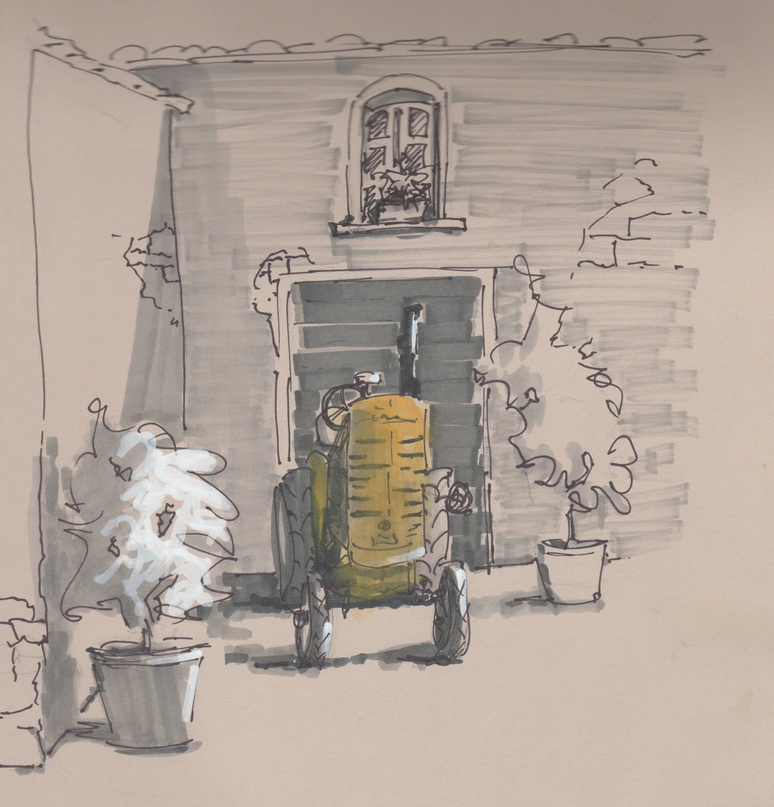 "Yellow Tractor"
