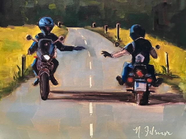 "En Moto Greeting"