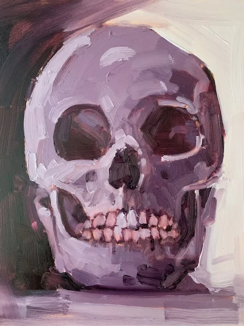 8x10 oil on gesso panel. $180/Sold