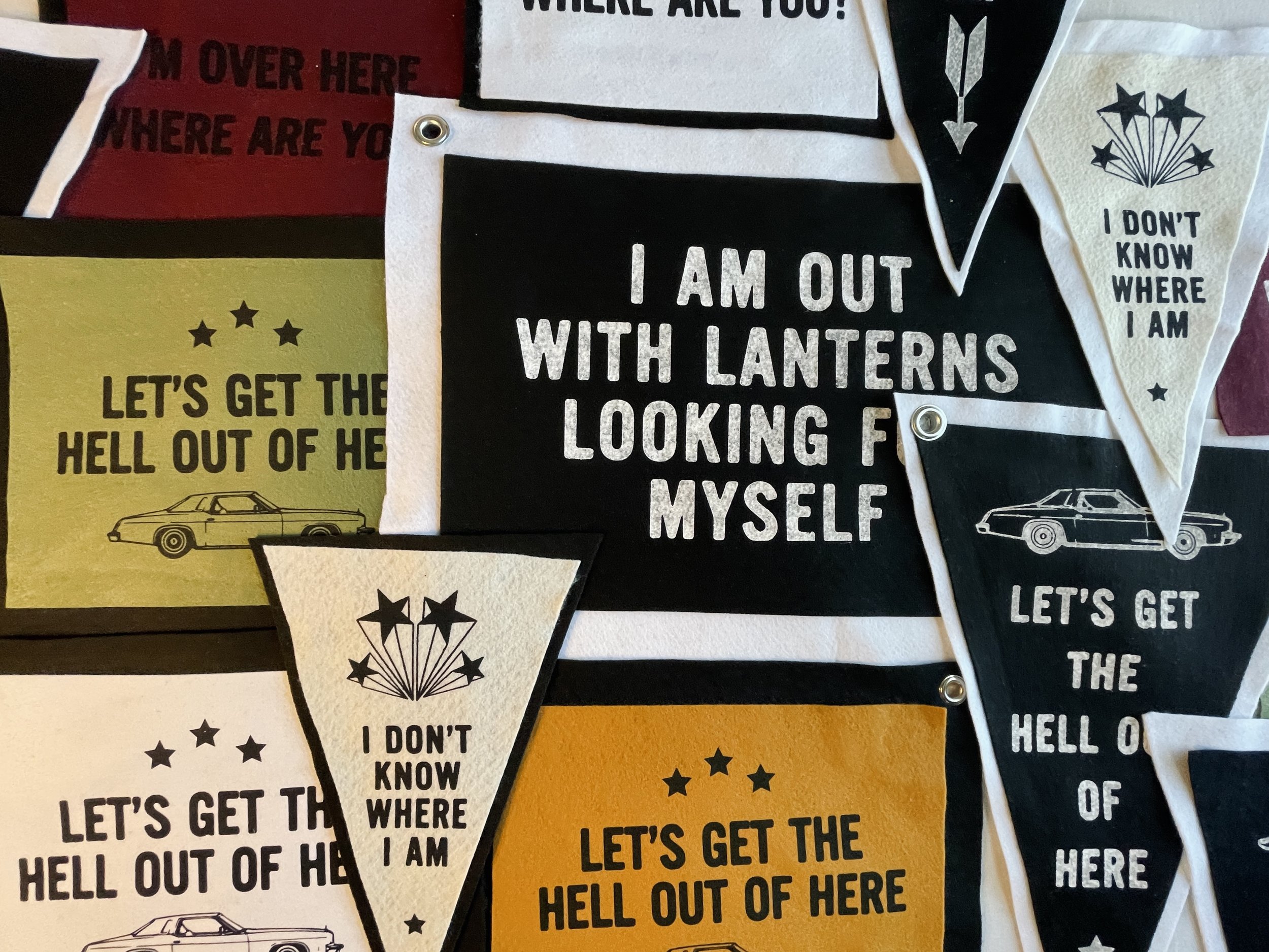 "WHERE IS SHE" 2023, SCREENPRINTS