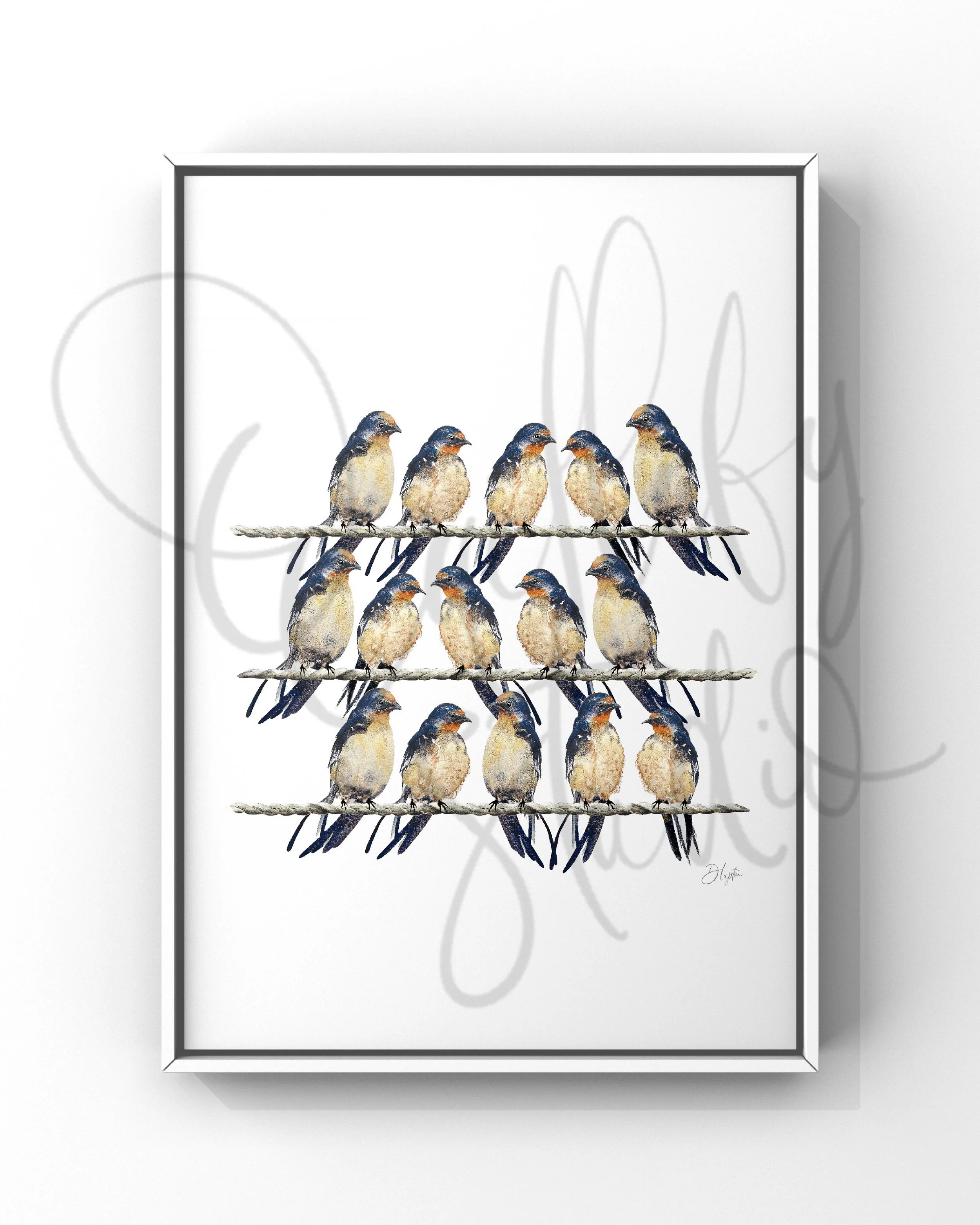Quillify Studio 25 SPC Watercolour Swallow Arrivals Lounge Social Poster.JPG