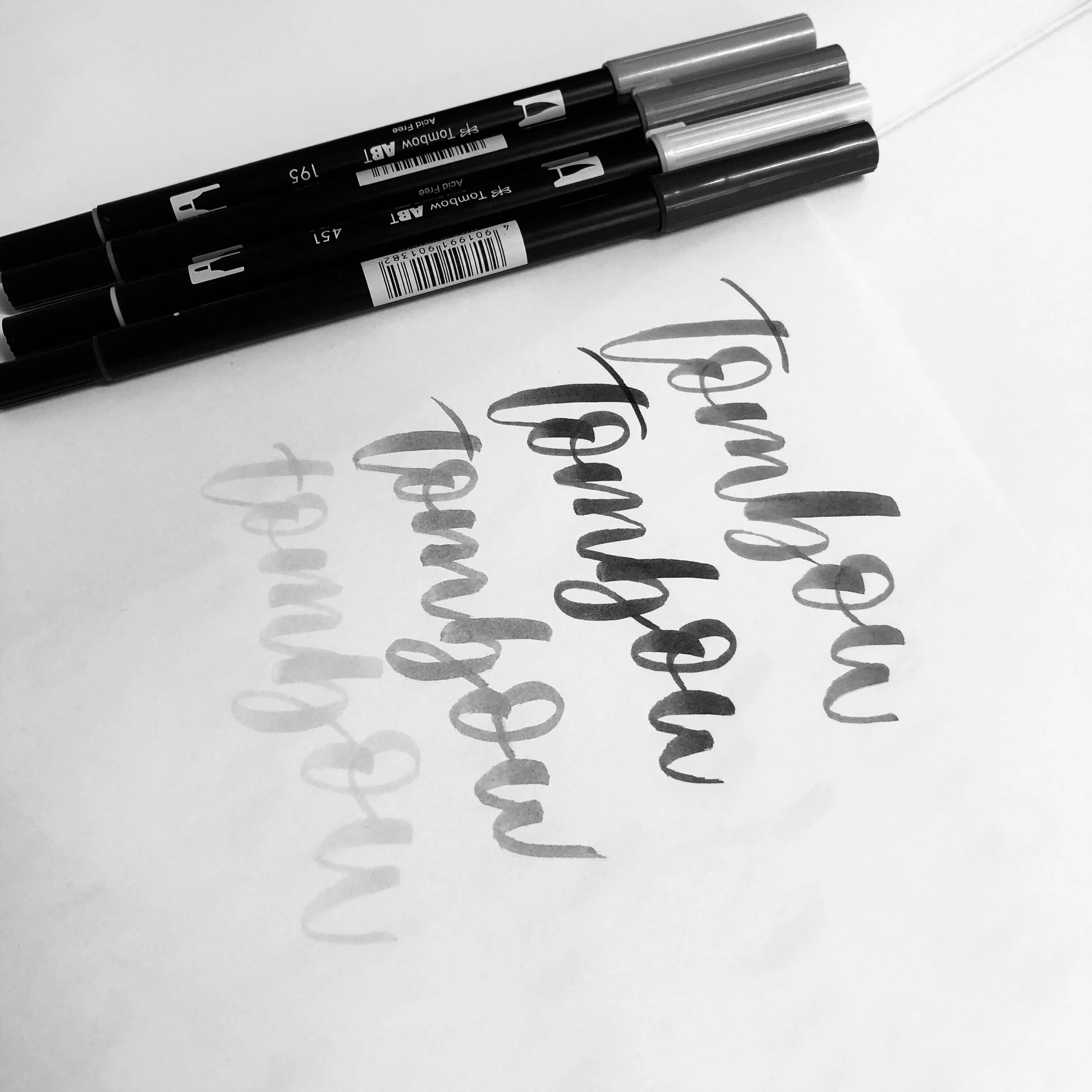Tombow sample lettering.JPG