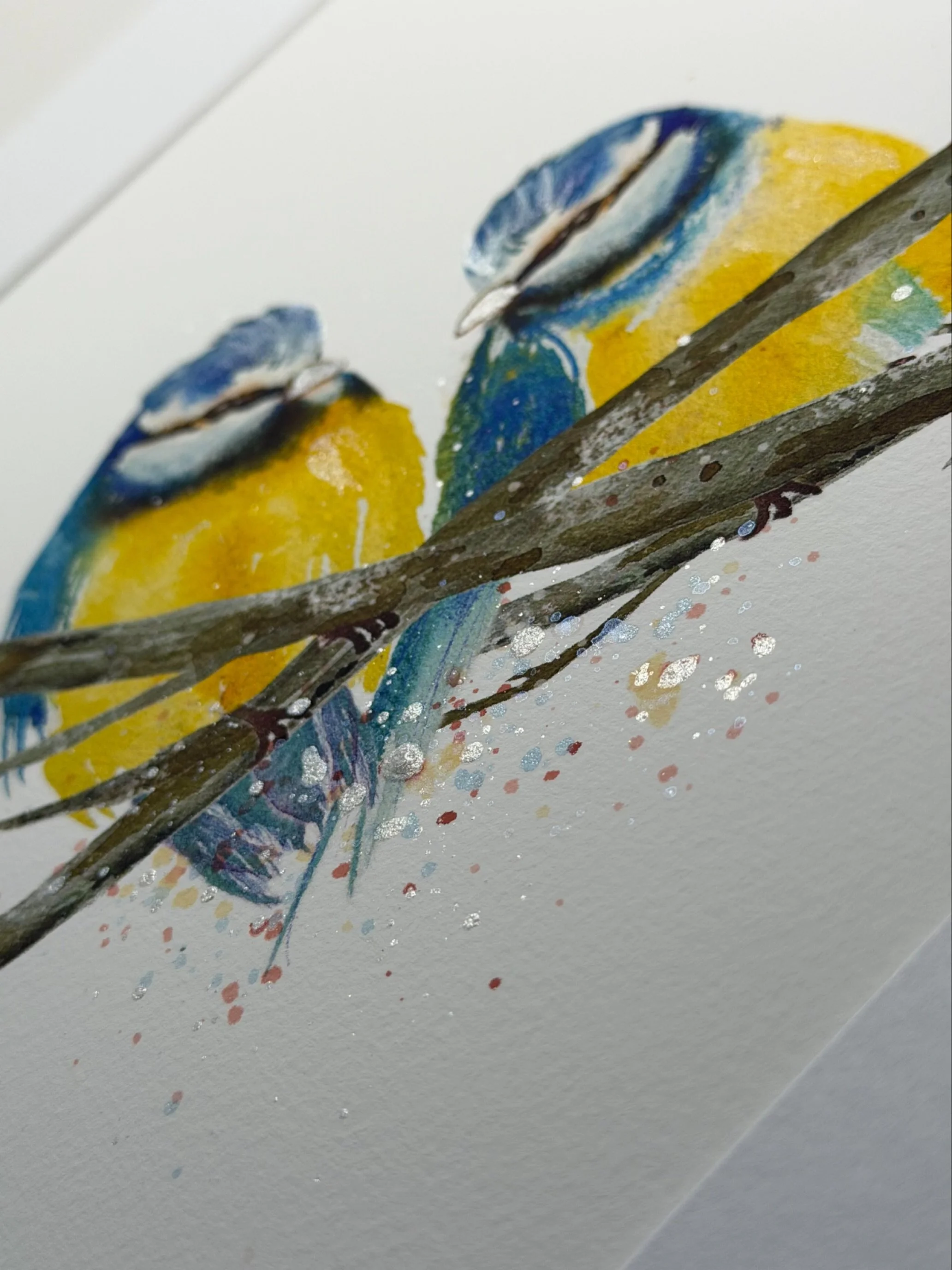 Who doesn&rsquo;t love a good paint splatter 🤩

I have a &lsquo;Festive Market&rsquo; to attend next week so I&rsquo;m just hand finishing a few special pieces.

If you&rsquo;re in Lancashire you should pop along to @suninnchipping on Sunday 30th No