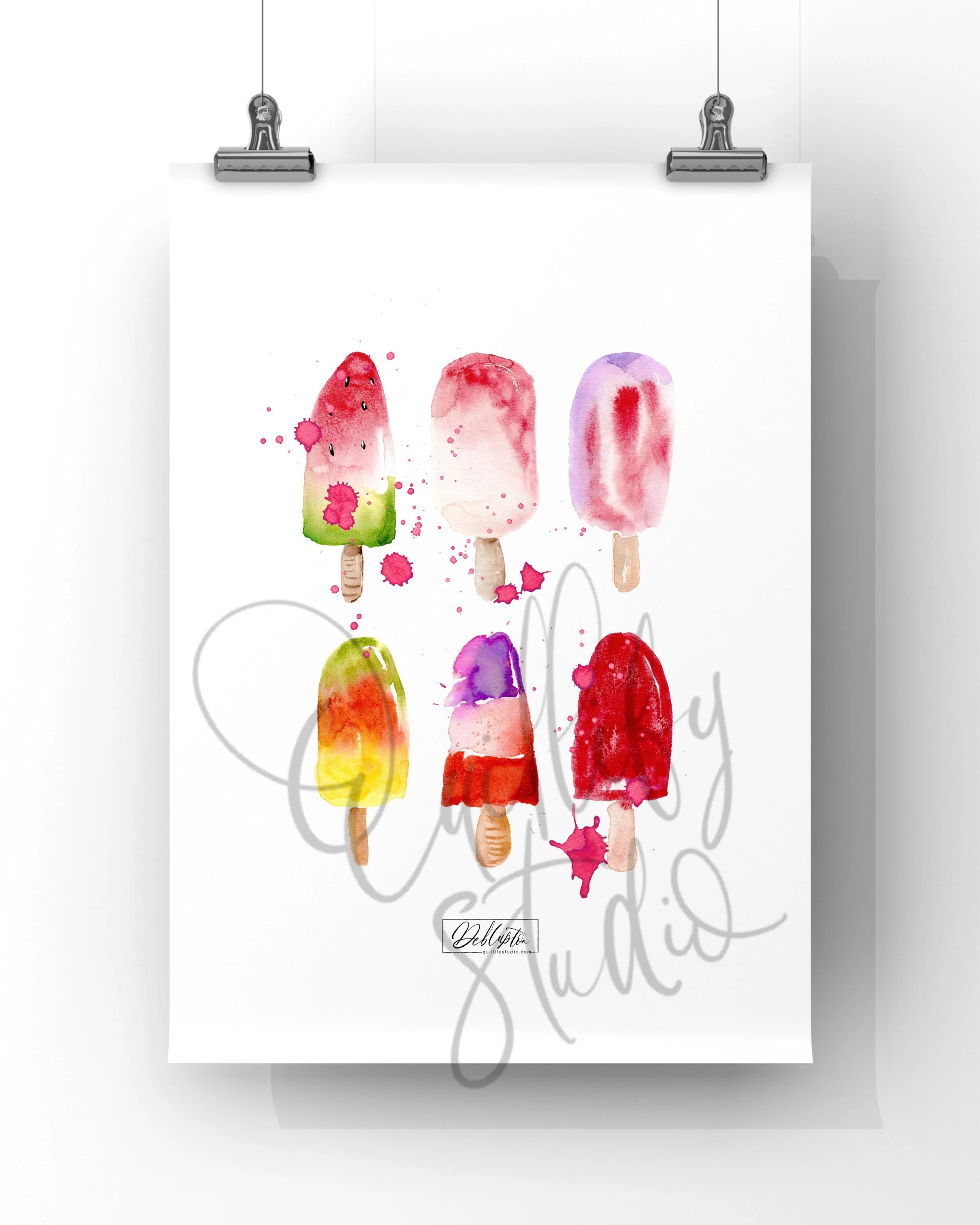 QS21 Watercolour Abstract Ice Lolly Popsicles splatters Social.JPG