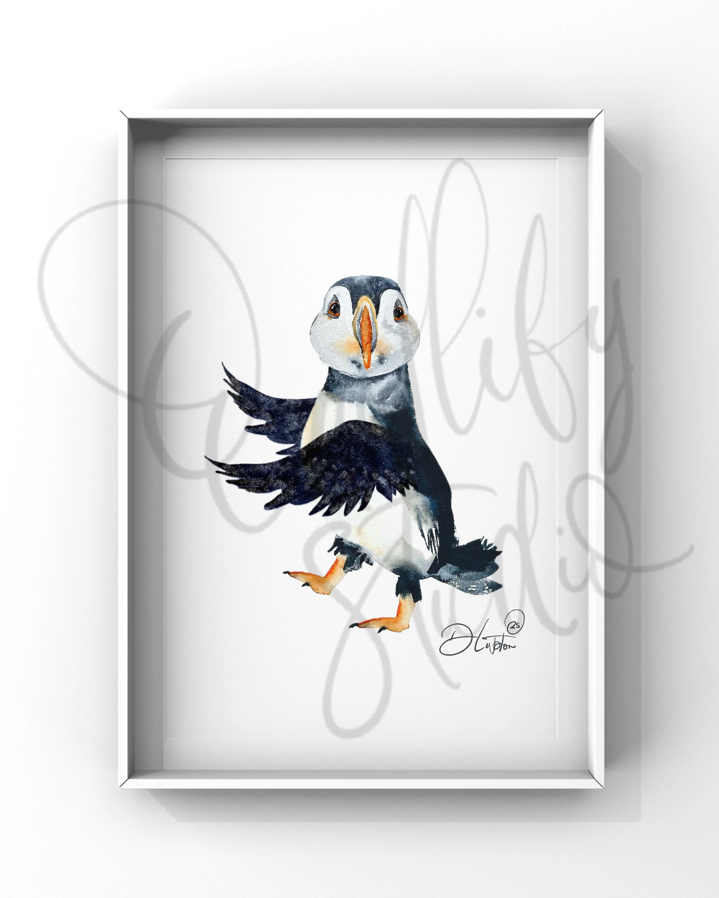 QS25 Young Skater Chatty Wings Puffin Front Signed Social Poster.JPEG