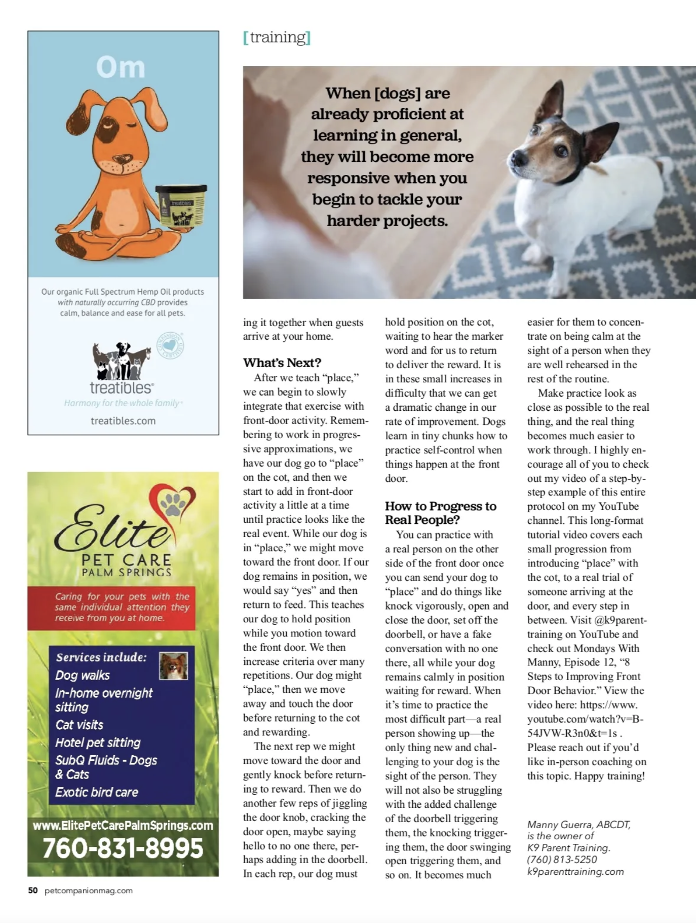 Pet Companion Magazine: Spring 2020