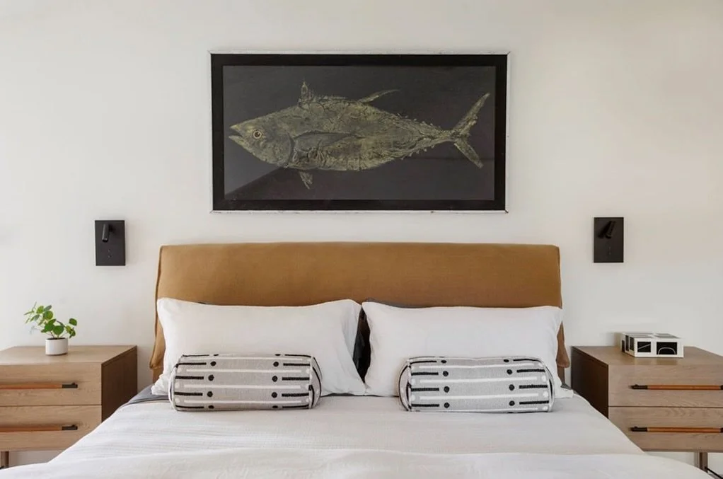 Catch of the Day 🐠 Our job?  Design a space that made this fish feel right at home. We have a few summer project spots left - reach out if you have a space in mind. #indigoalleyinteriors  photography by @margaret.wright
