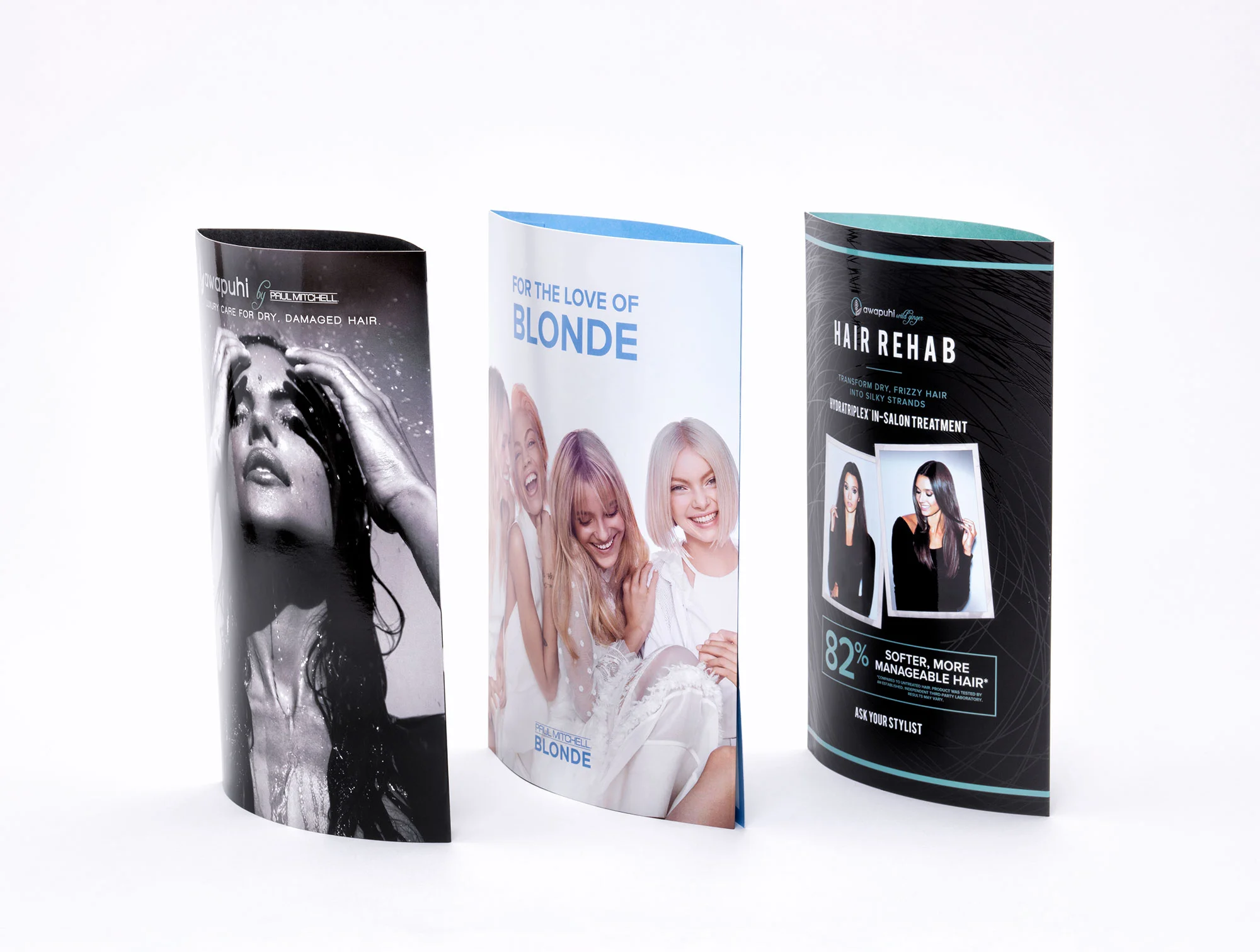 Elliptical easel displays