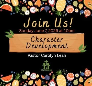 Character Development - Pastor Carolyn Leah