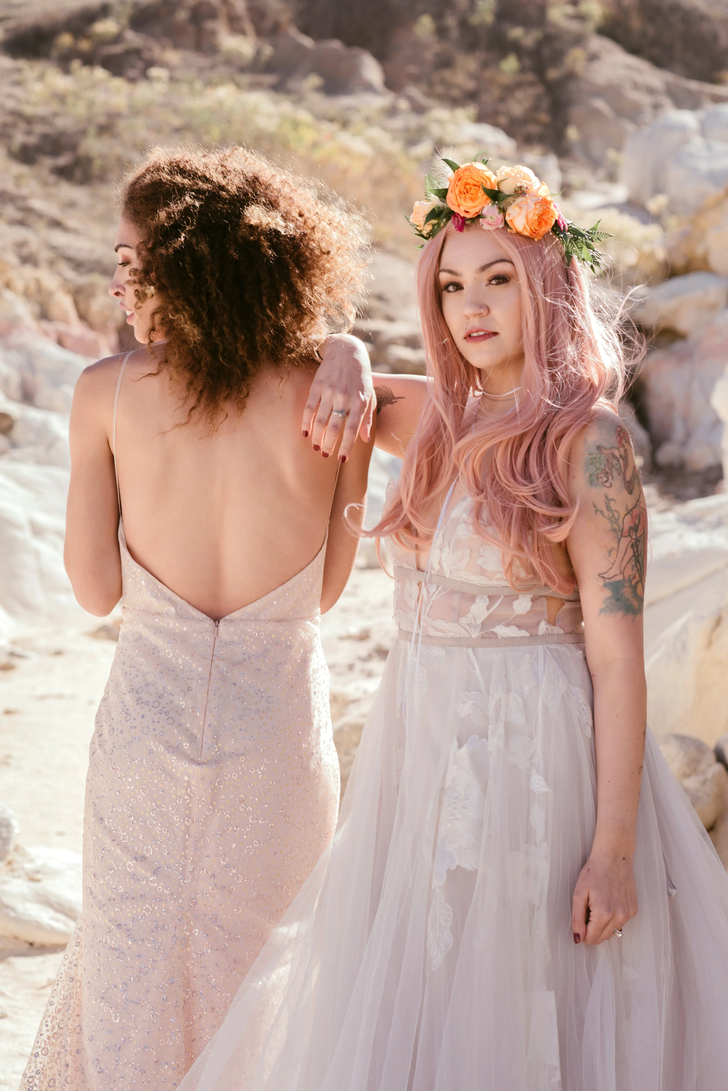 Boho Wedding at Paint Mines Interpretive Park