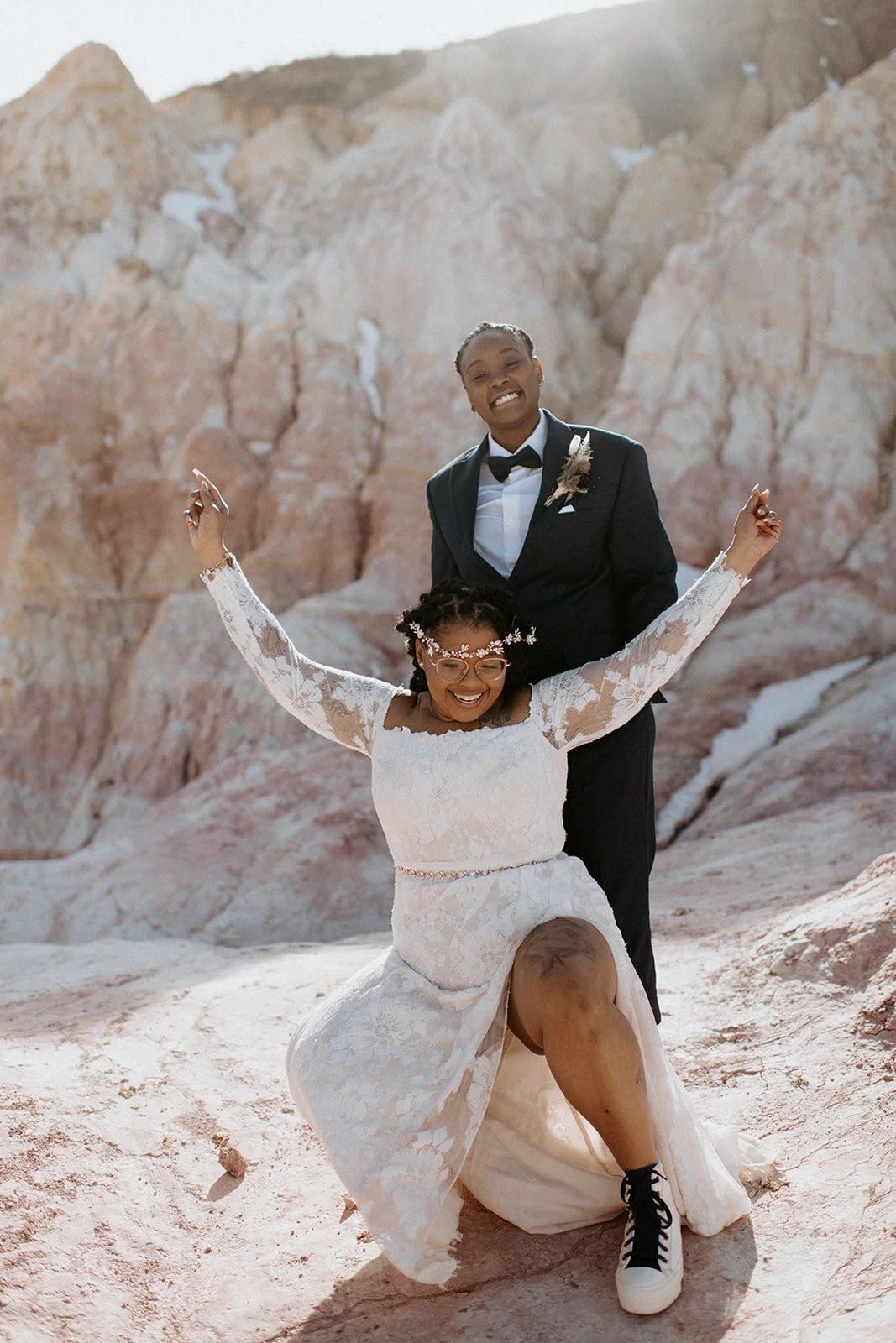 Tae &amp; Janessa: Paint Mines Elopement