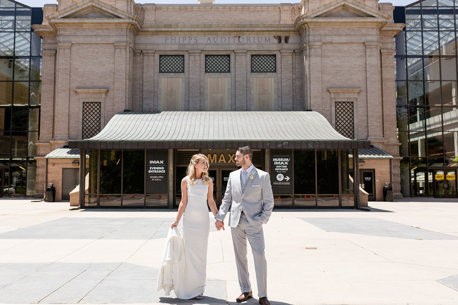 White Wedding at the Denver Museum of Nature &amp; Science