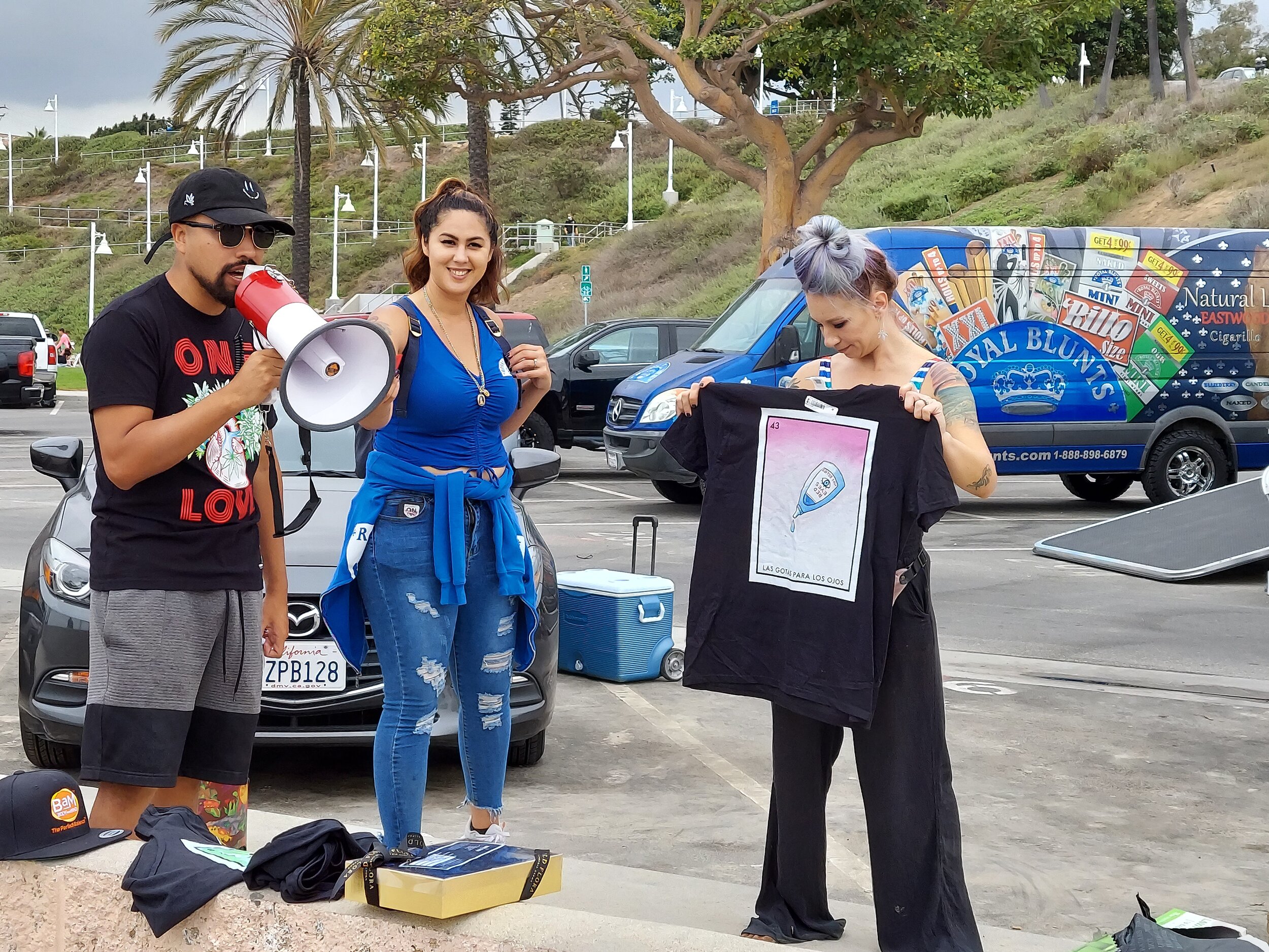 Los Eye Drops T-Shirt Giveaway after Coastal Cleanup
