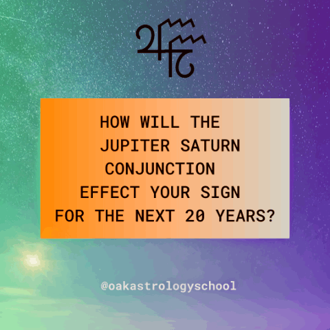 How the Jupiter Saturn Conjunction will effect your sign for the next 20 years?