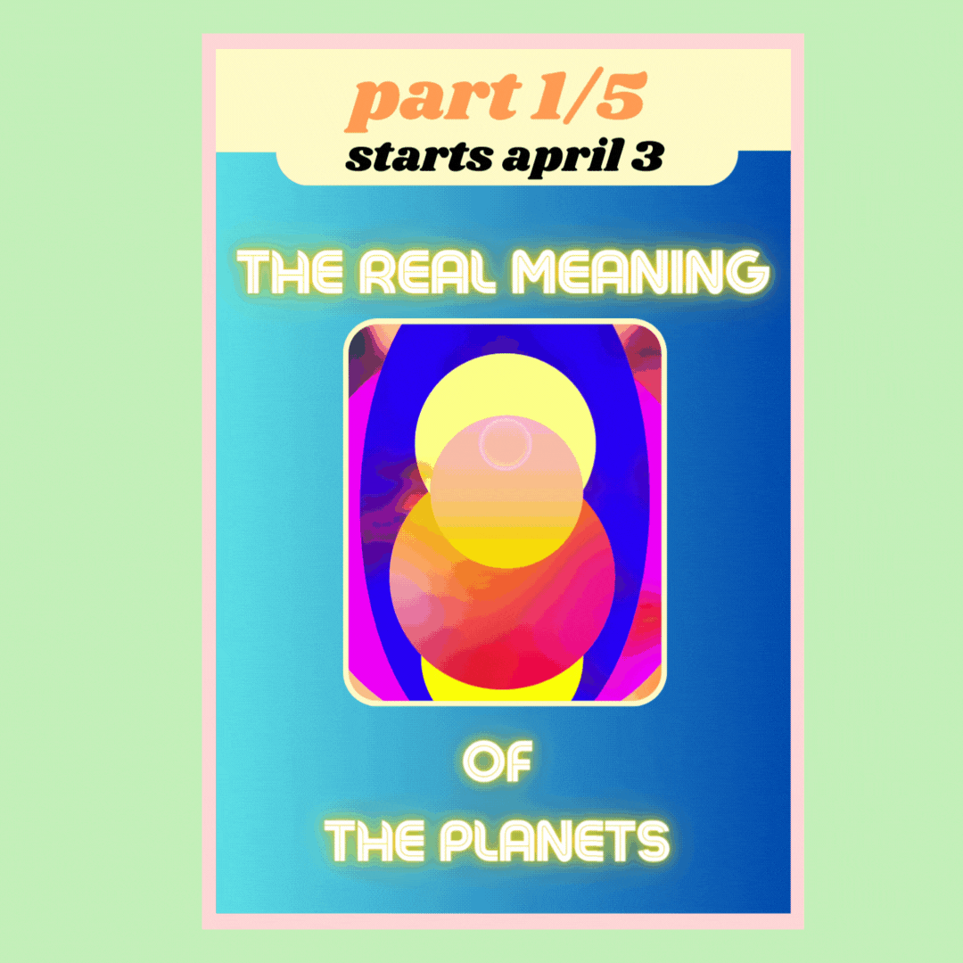 The REAL meaning of the planets