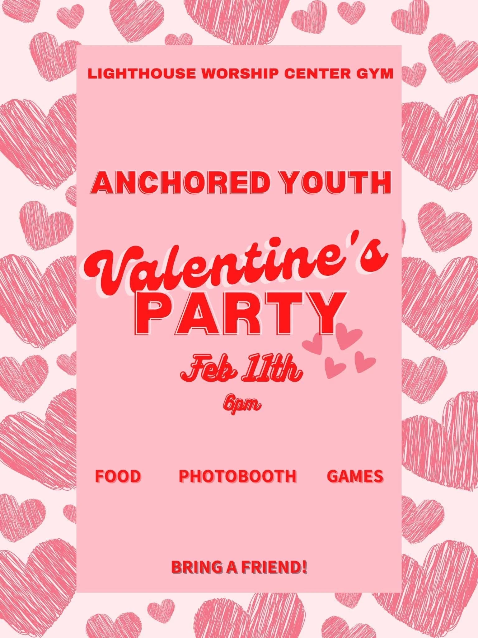 Anchored Youth Valentine's Party