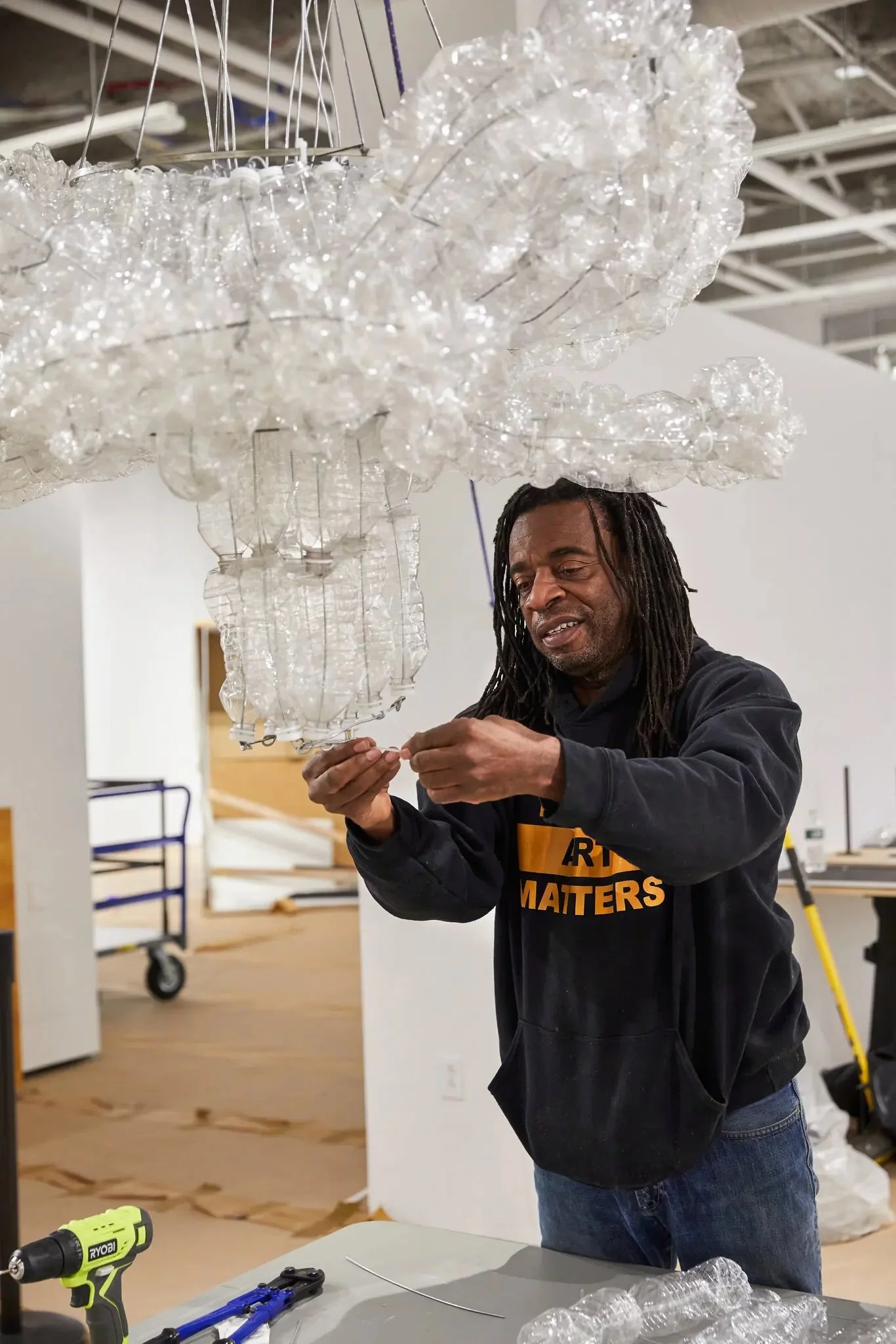 The New York Times: Willie Cole’s Ecological Interventions Turn Trash Into Art