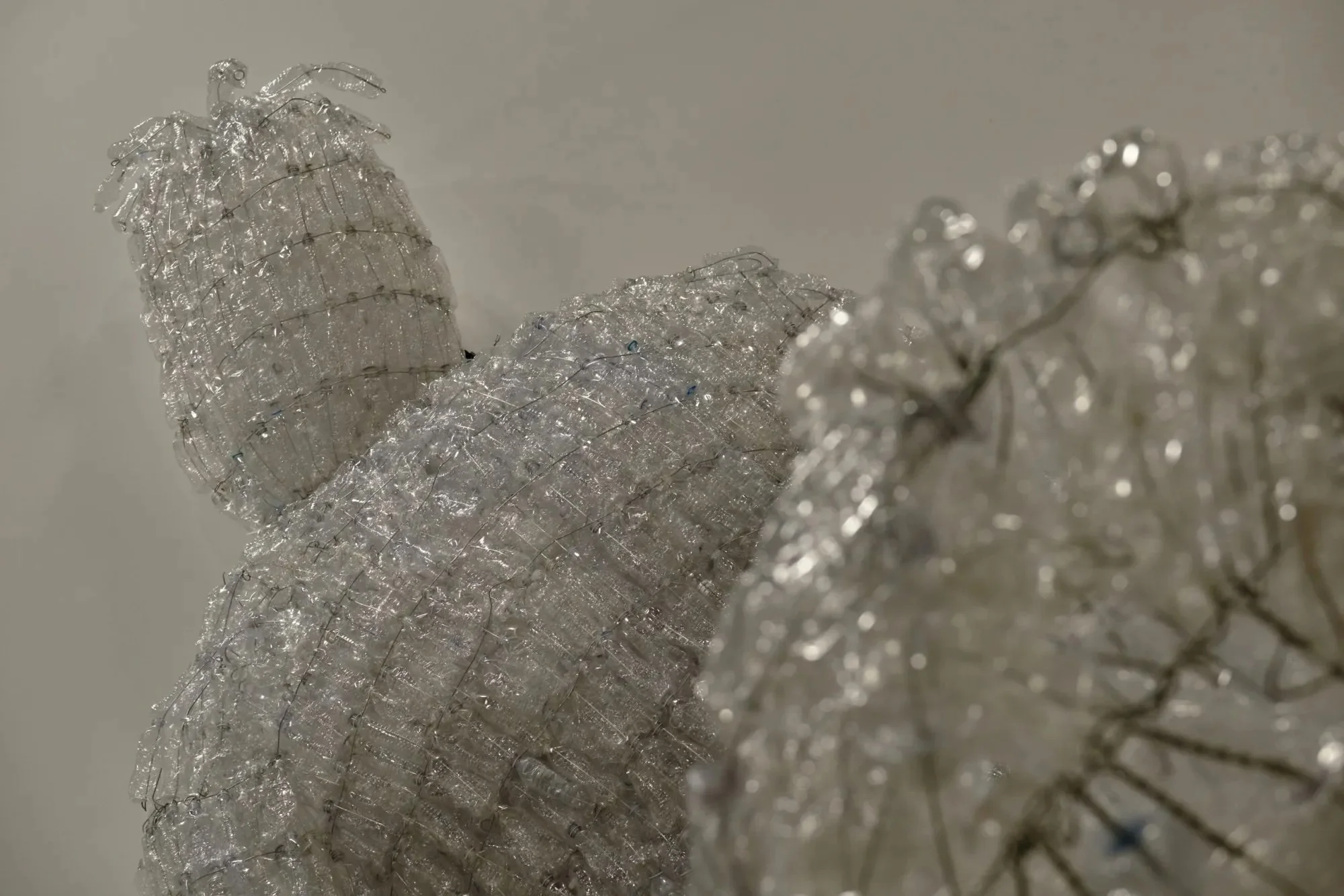 Arlington Museum of Art displays Tarrant County-traveling giant water bottle sculpture