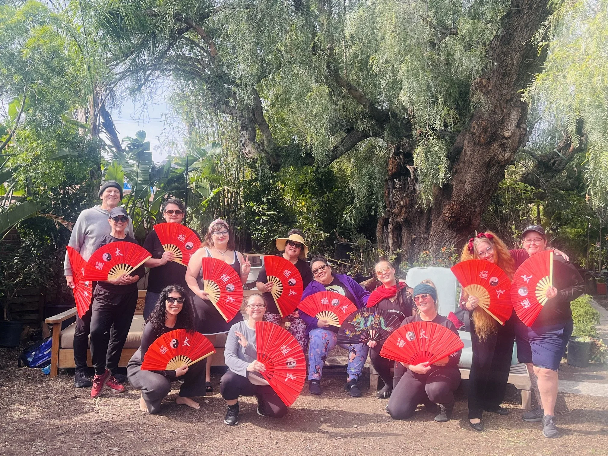 T'ai Chi Fan Workshop at Topanga Nursery - 11/14/2026 - 12 spots available