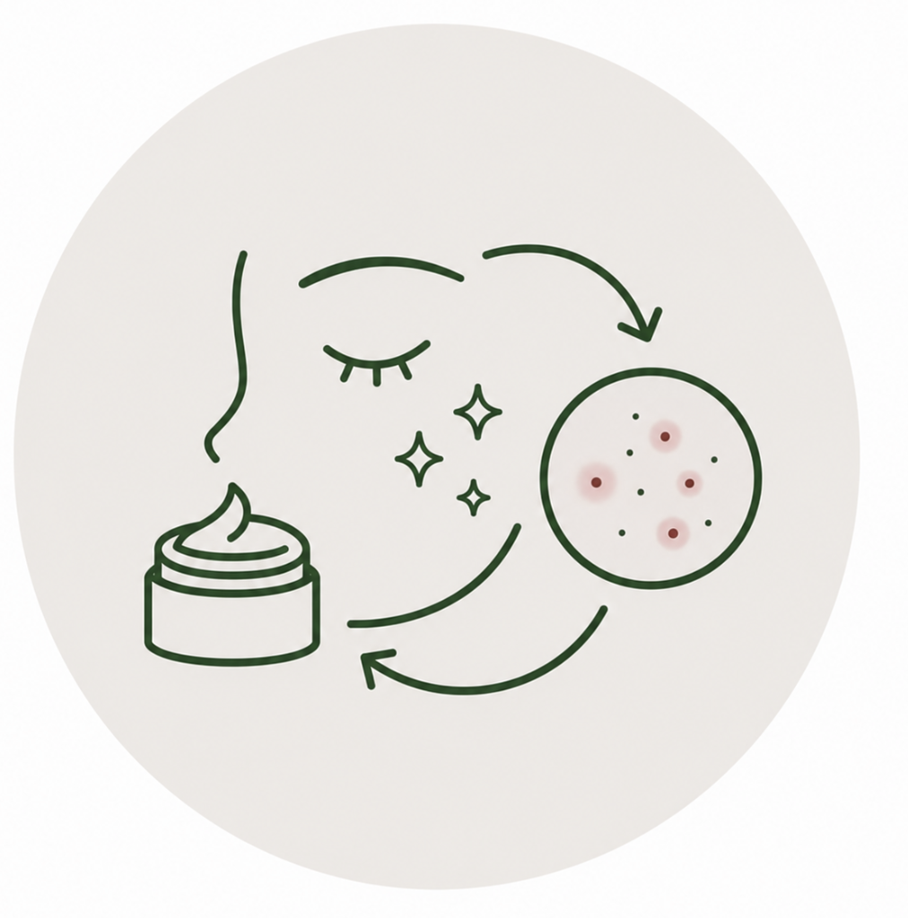 skin breakouts