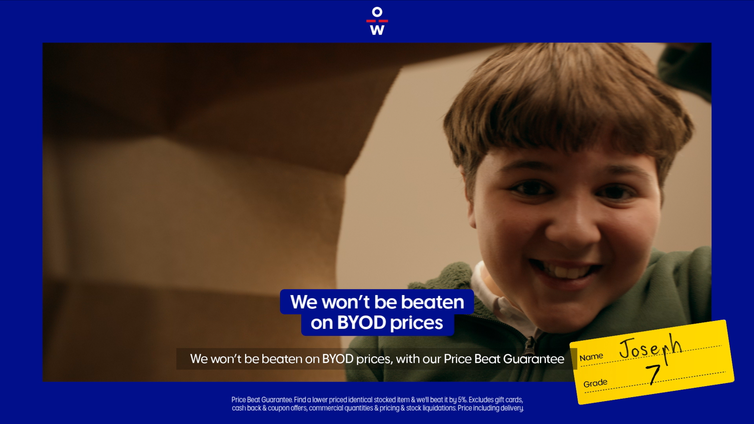 Officeworks “Back to School”