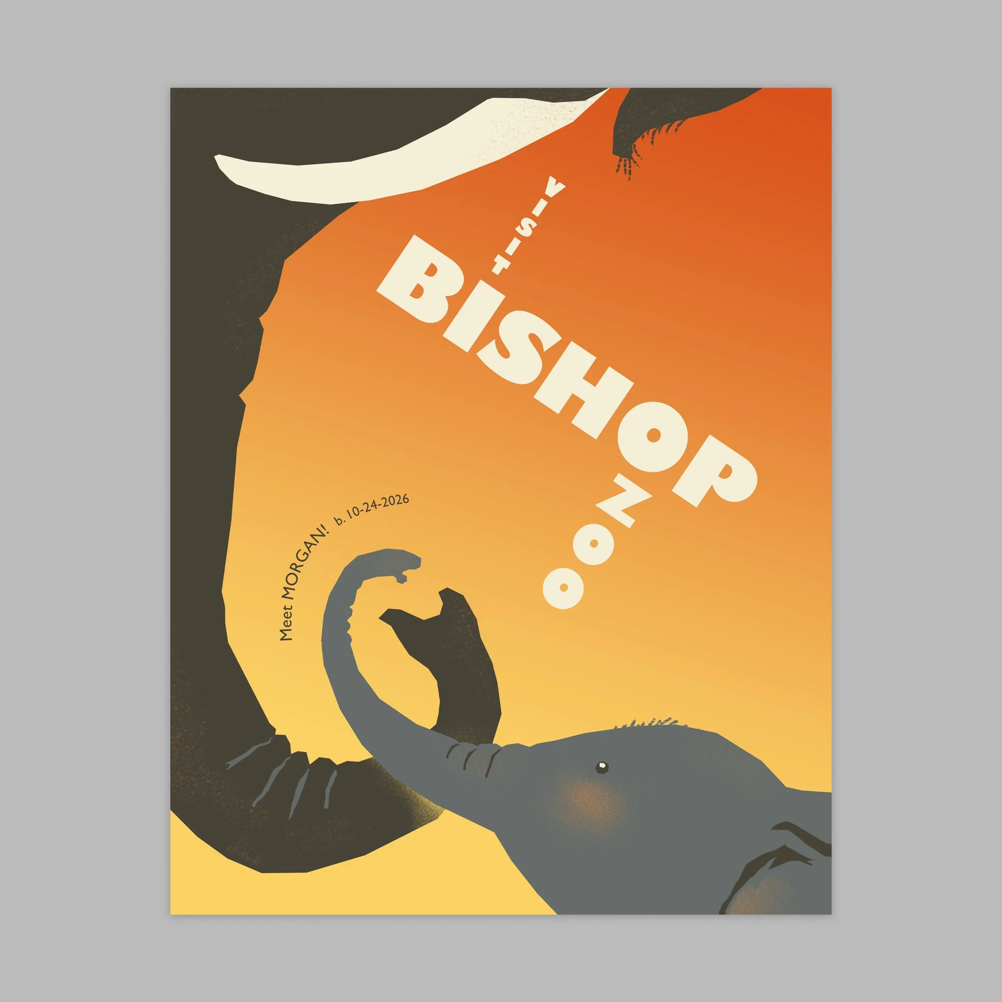 Elephant Personalized Print_Product Image 1.jpg