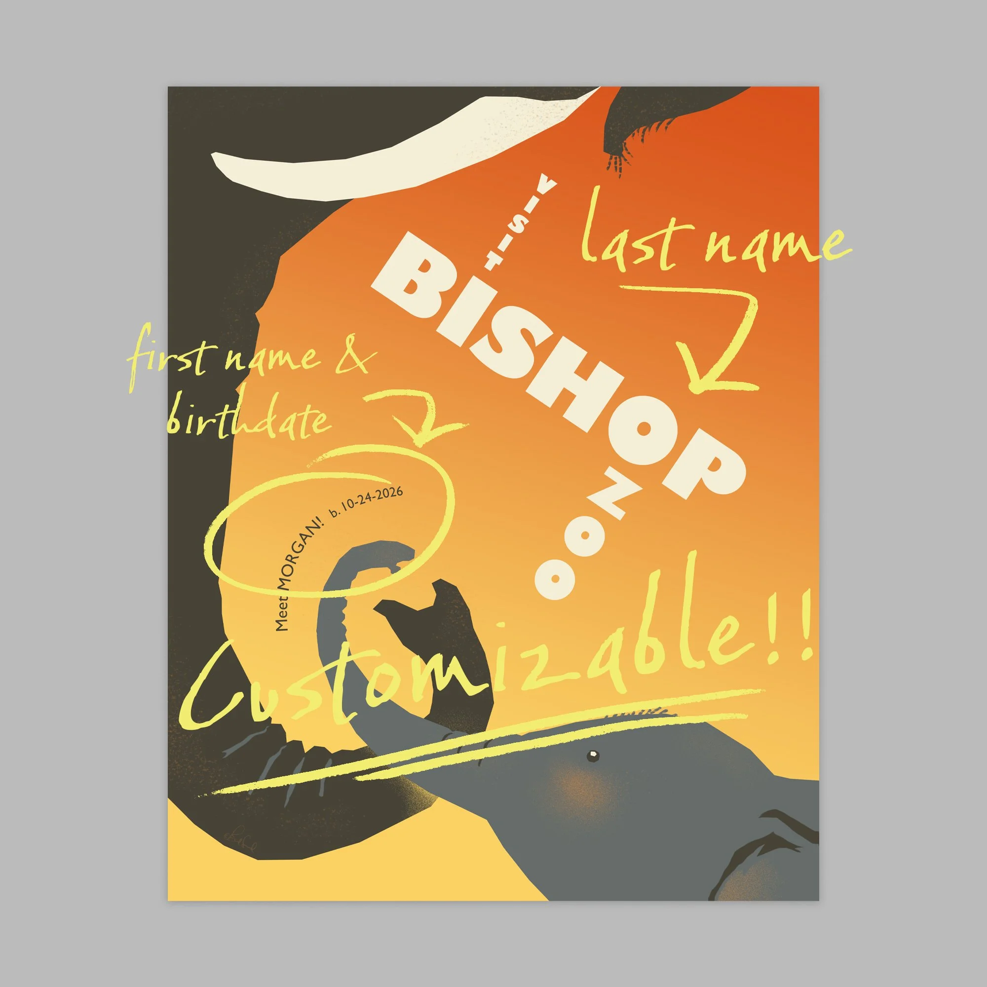 Elephant Personalized Print_Product Image 2.jpg