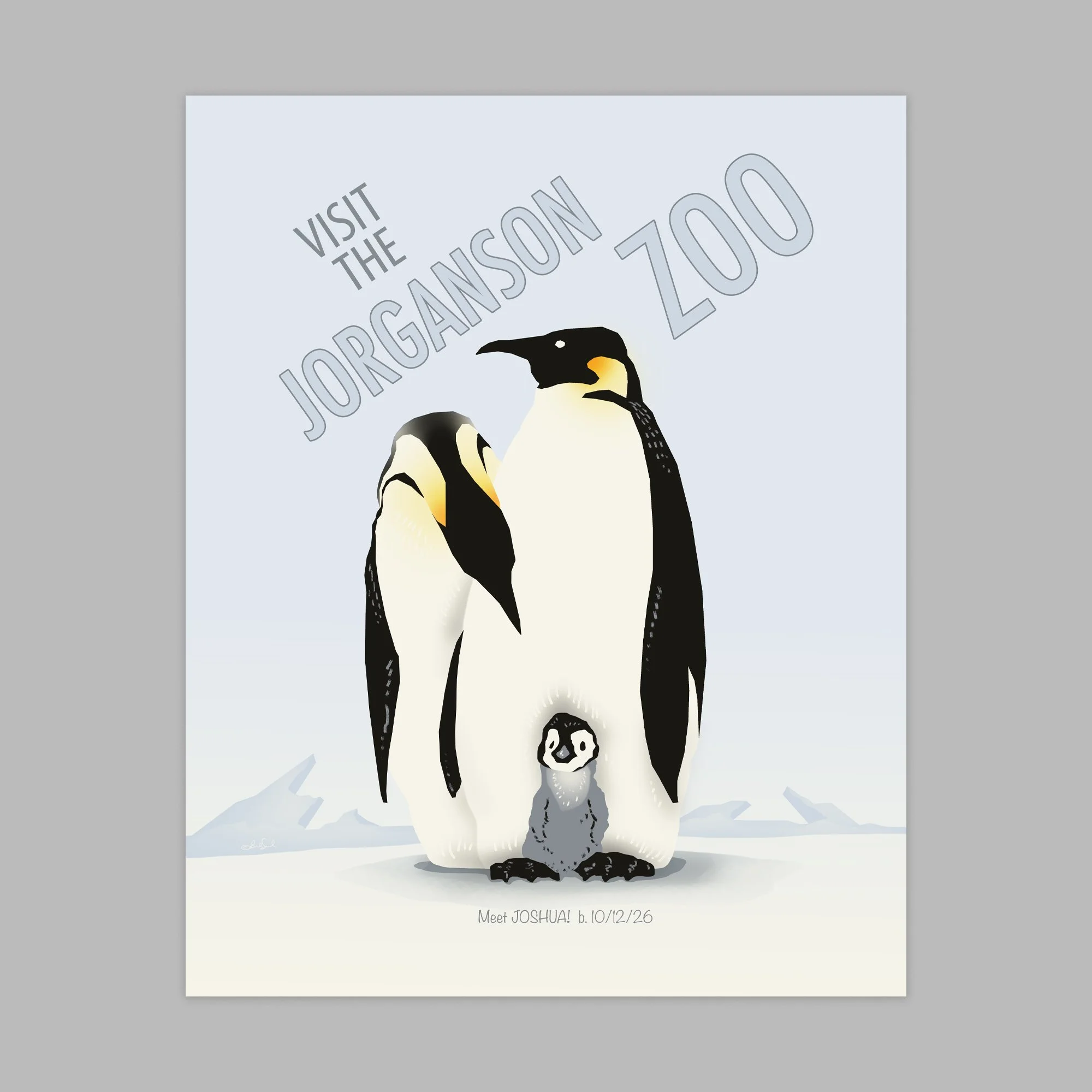 Penguin Personalized Print_Product Image 1.jpg