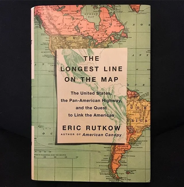 I'm excited to announce the release tomorrow of my new book, The Longest Line on the Map: The United States, the Pan-American Highway, and the Quest to Link the Americas (@scribnerbooks). I've been working on this project since American Canopy came o