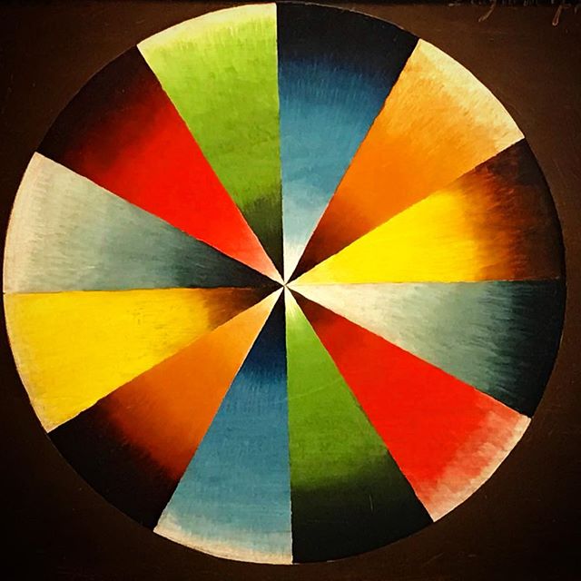 Happy birthday Thomas Cole, born #onthisday (Feb. 1) in 1801. Is this his color wheel or the birth of modernism? Hard to say. Source: @thomascolesite #hudsonriverschool #thomascole