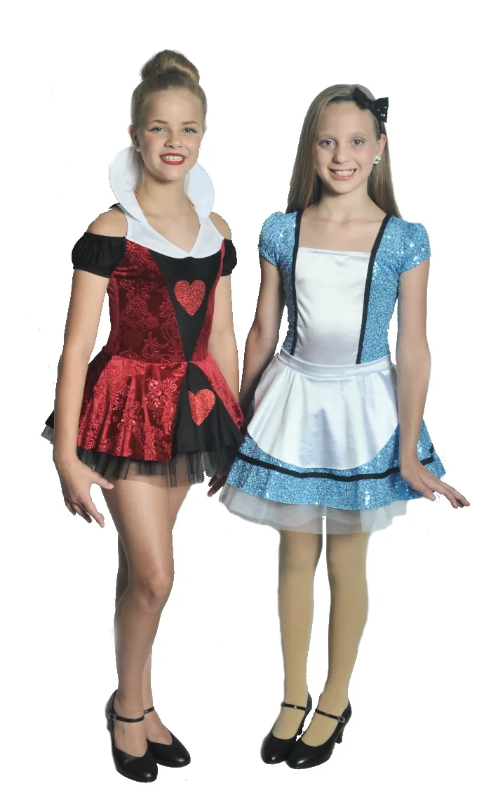 Queen of Hearts and Alice