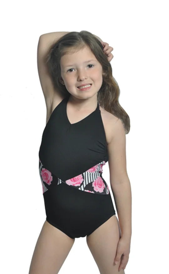 73112 Diamond Side Halter Leo