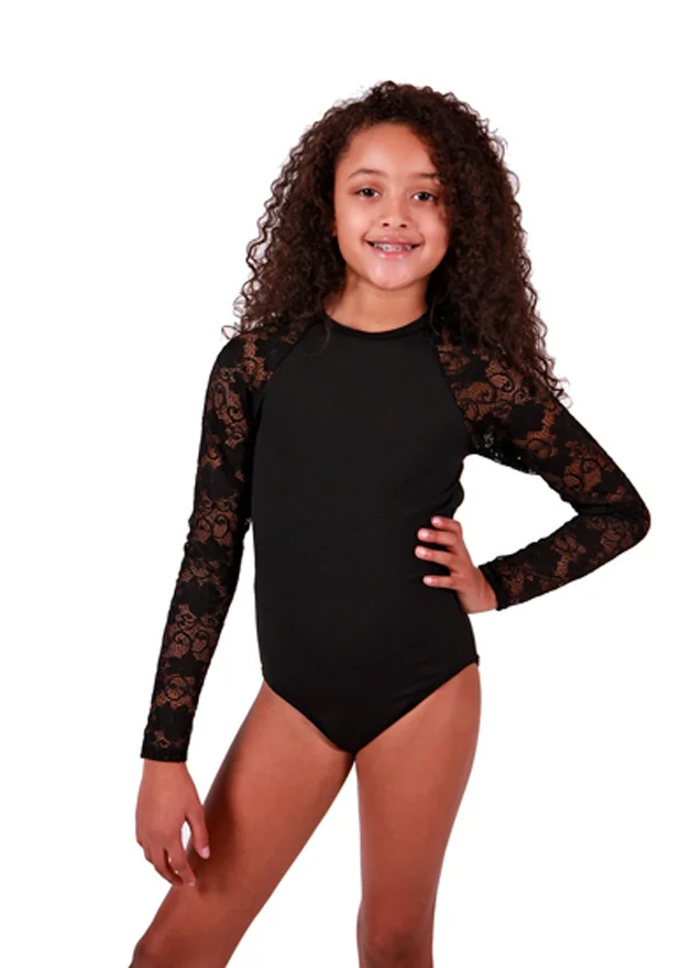 BX111616 Lace Long Sleeve Leo