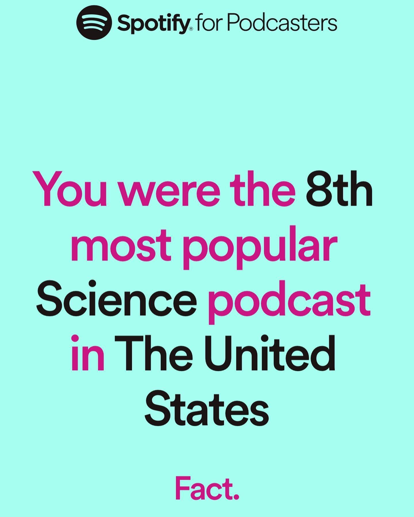 🎉Another semester in the books! Thank you all so much for listening, telling your friends and family, and posting about the show. Your support has pushed us to new heights and we can&rsquo;t thank you enough. We absolutely love making Dope Labs and 