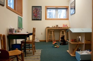Child psychotherapy room