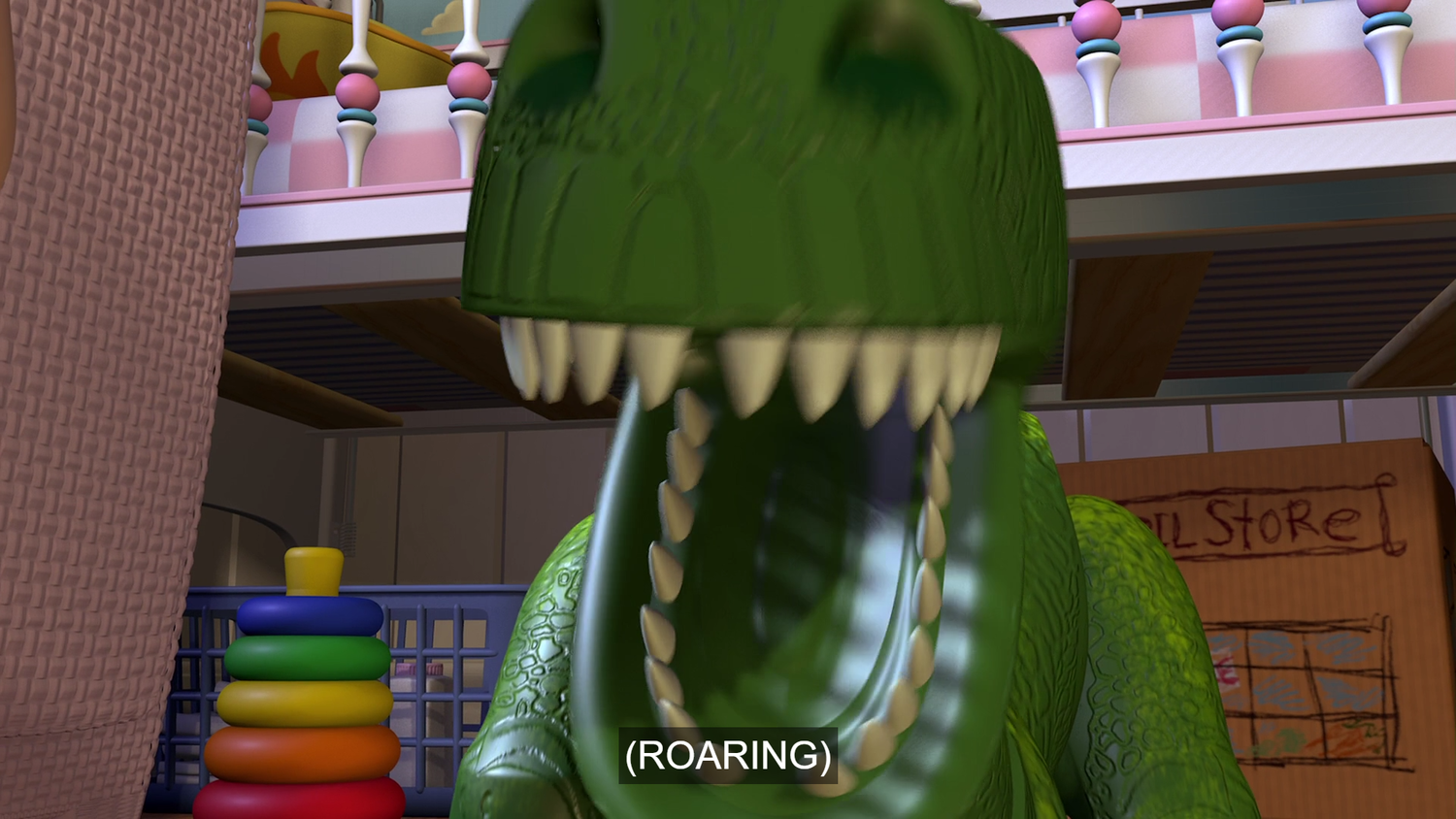 roaring rex toy story