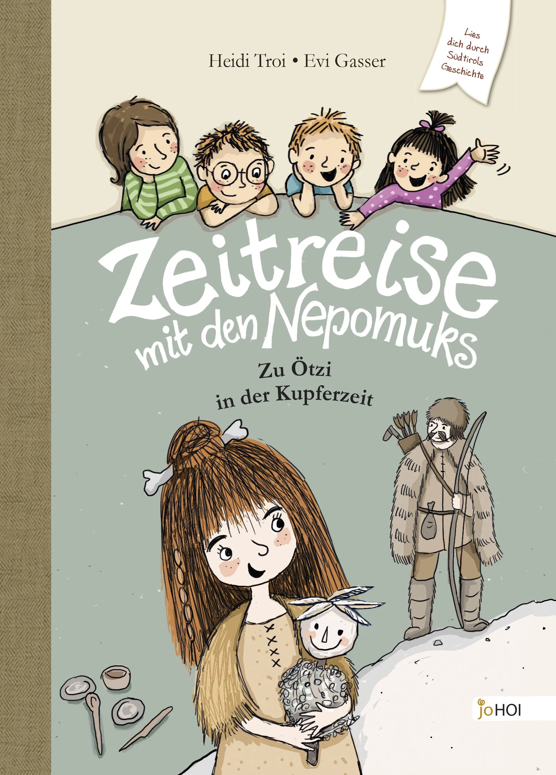 Zeitreise mit den Nepomuks - Zu Ötzi in die Kupferzeit (Band 4)