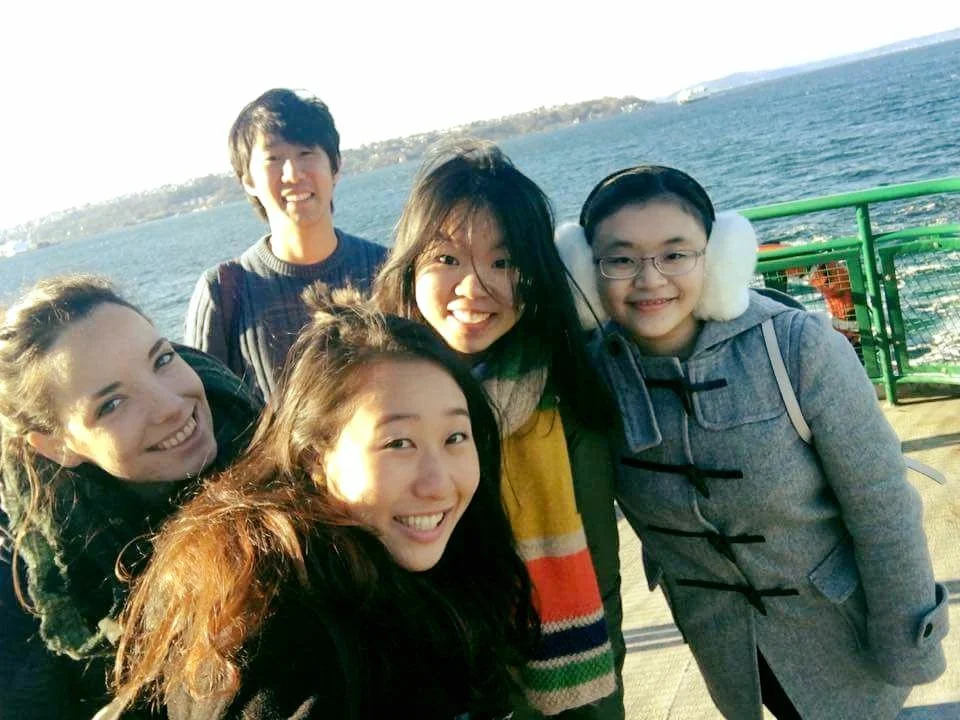 Yujun and her FIUTS Connections group