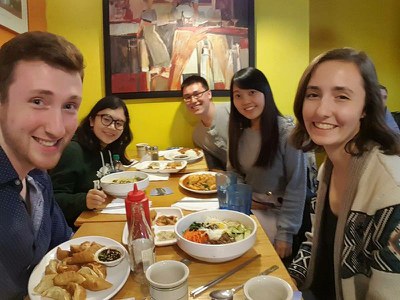 Team dinner outing