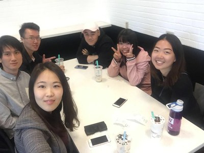 Team Bubble Tea outing