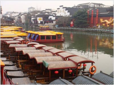 Qinhuai River - photo by Mengyao Ren