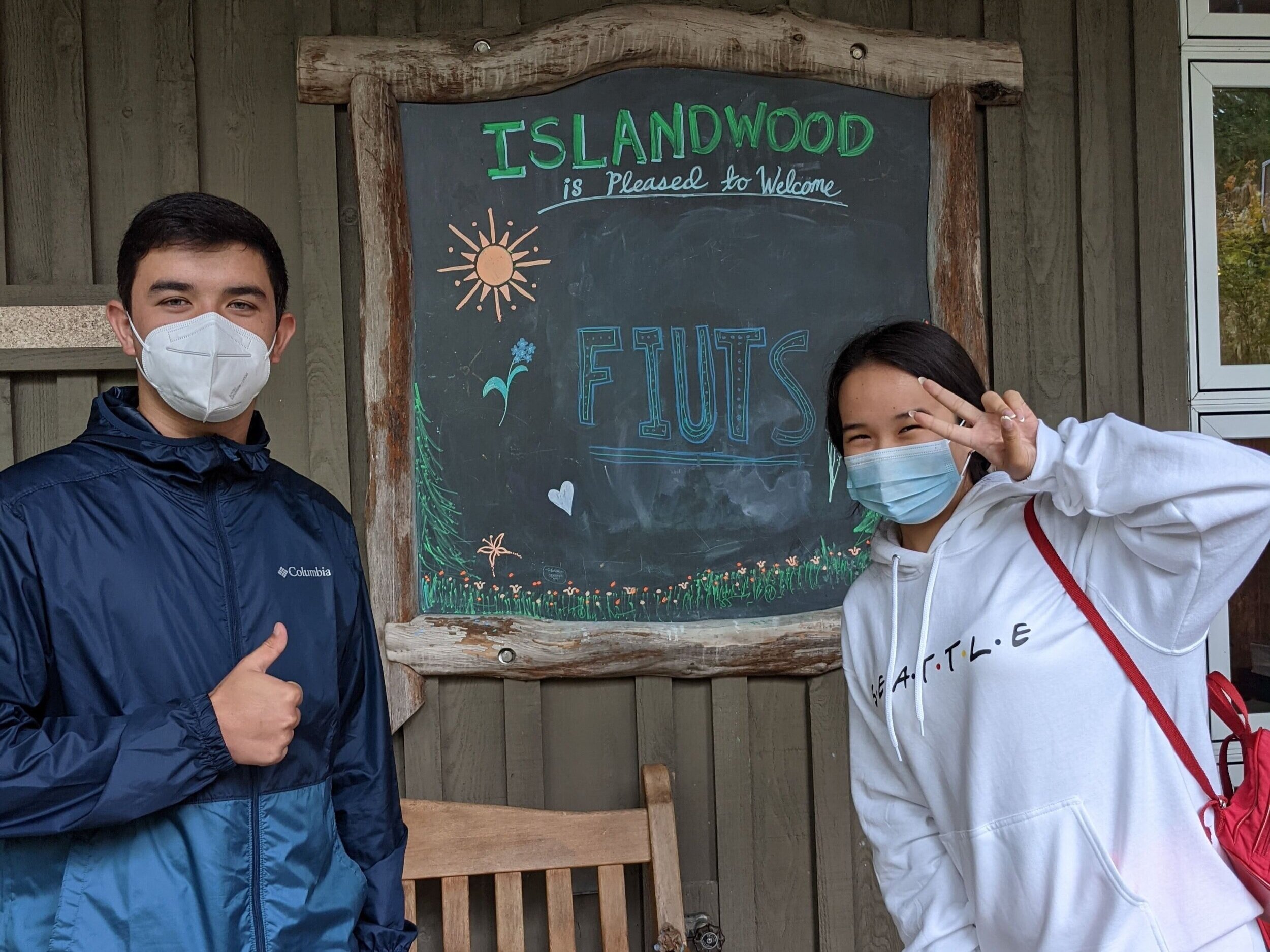 The start of our 2-day retreat at Islandwood to learn about environmental education!