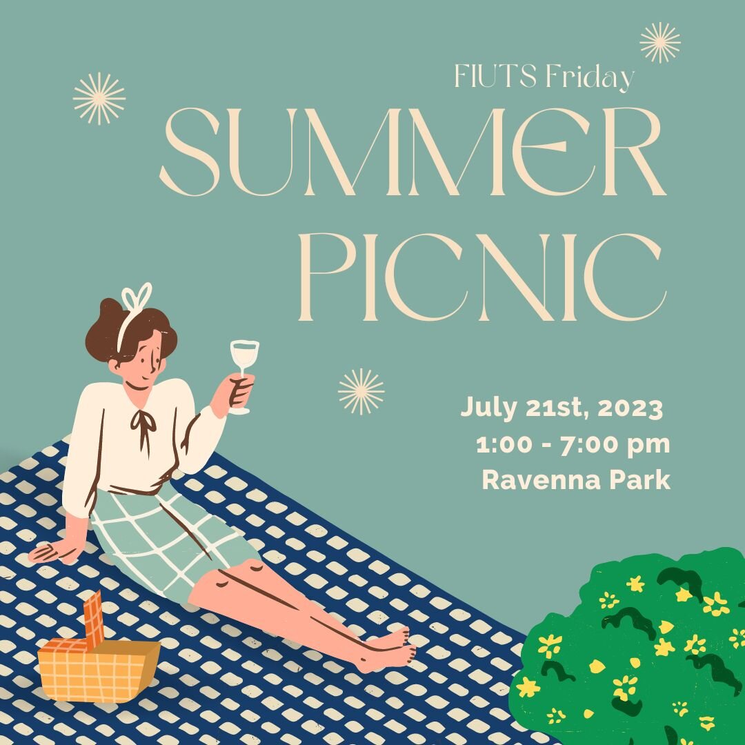 Registration opens Friday, July 07th. 

Escape to Ravenna Park with FIUTS for a serene picnic experience amidst lush greenery. Relax under towering trees, savor a delicious meal, and explore the tranquil trails, immersing yourself in nature's embrace