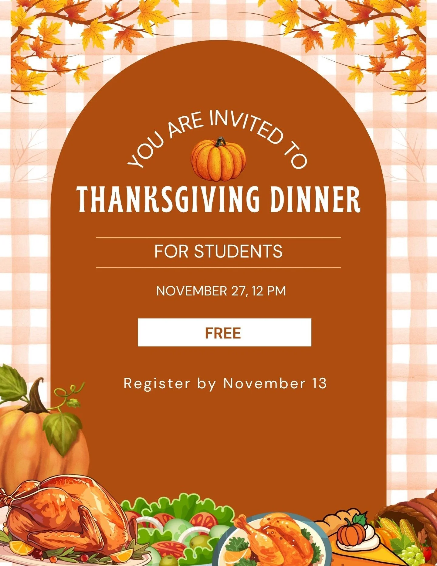 Experience Thanksgiving with FIUTS 🦃✨
Sharing Thanksgiving dinner with local hosts is a special way to experience one of the most cherished American traditions. FIUTS students are invited to sign up to be matched with a host family and enjoy a warm 