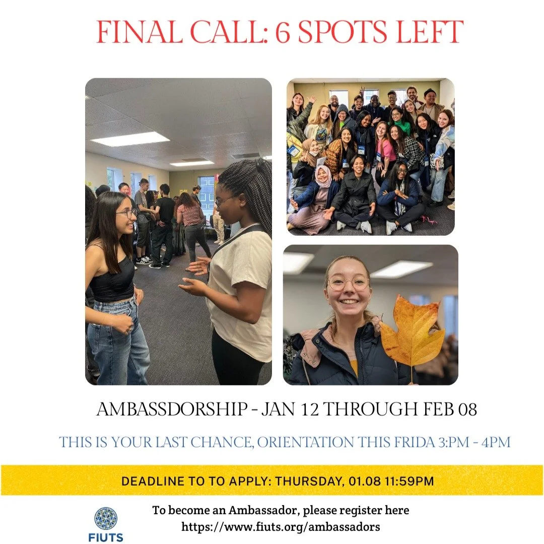 From Jan 12 to Feb 08, FIUTS is hosting university student leaders from Angola, South Africa, Botswana, Mozambique, and Zimbabwe. We need just 6 more ambassadors to join the team and show them what makes Seattle home.

You&rsquo;ll be their go-to gui