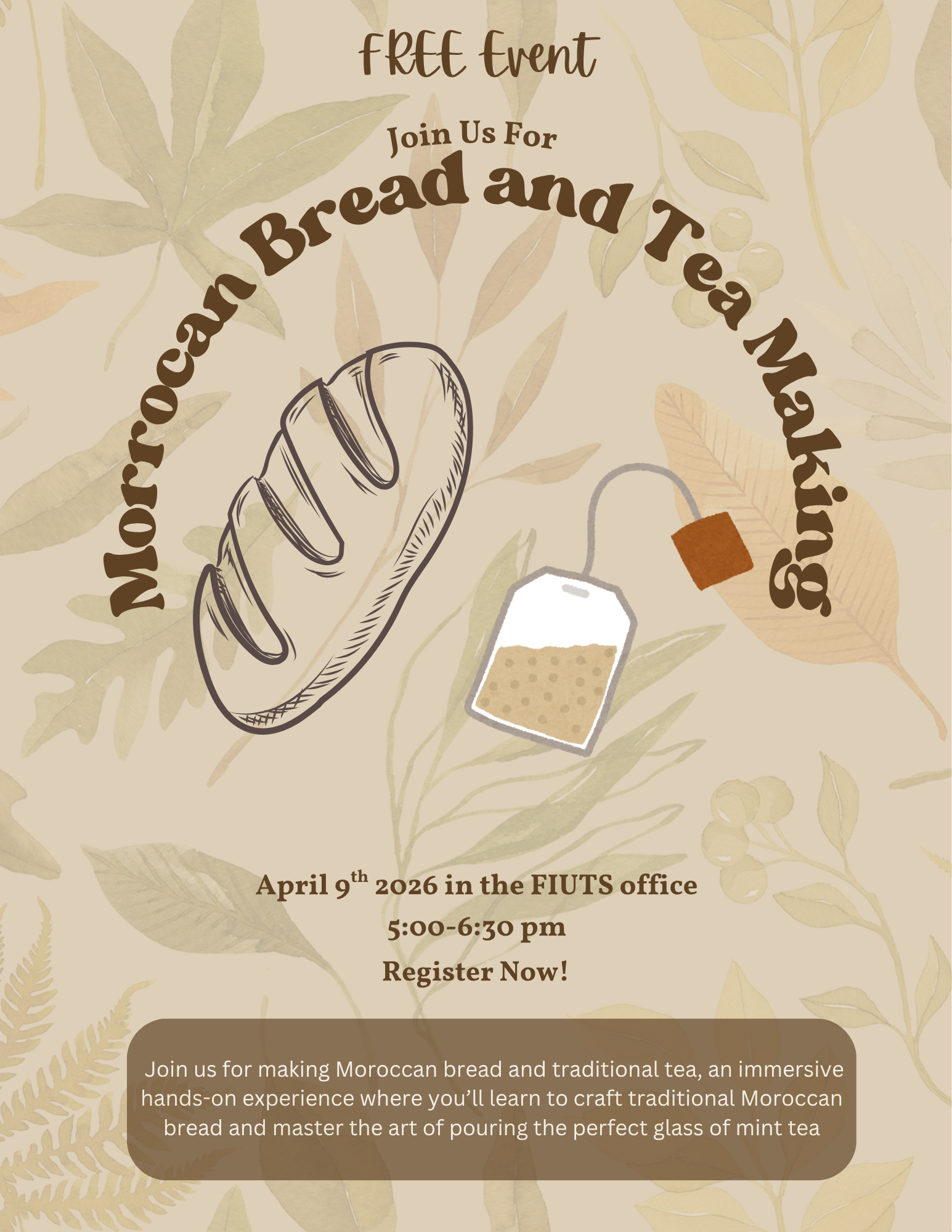 Moroccan Bread and Traditional Tea Making