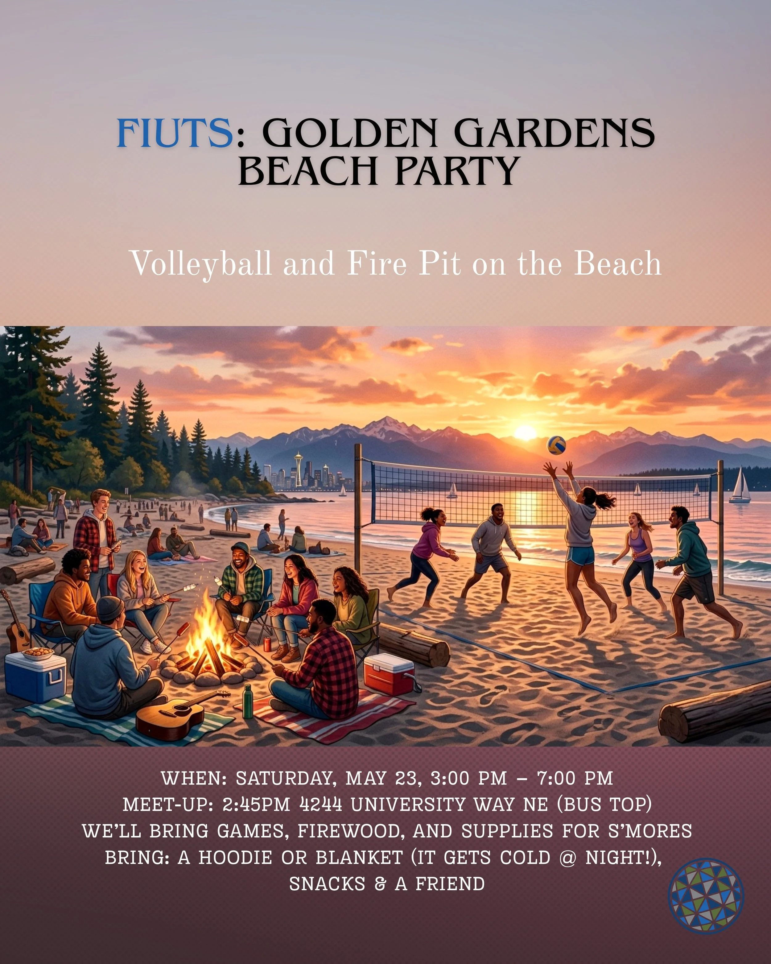 FIUTS: GOLDEN GARDENs Beach Party