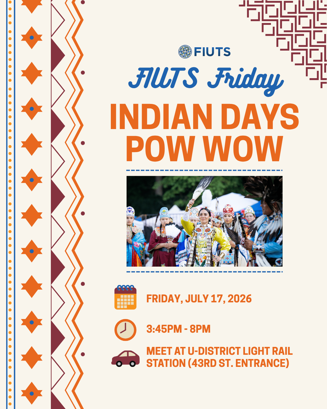 FIUTS Fridays: Indian Days Pow Wow